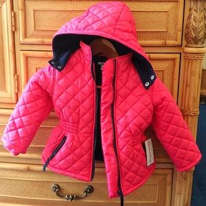 Hartstring woven jacket for girls